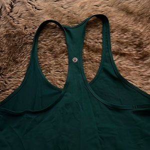 lululemon racer back tank - teal